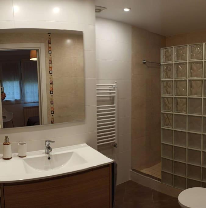 Acogedor Y Precioso Apartamento + Parking Privado San Sebastian Bagian luar foto