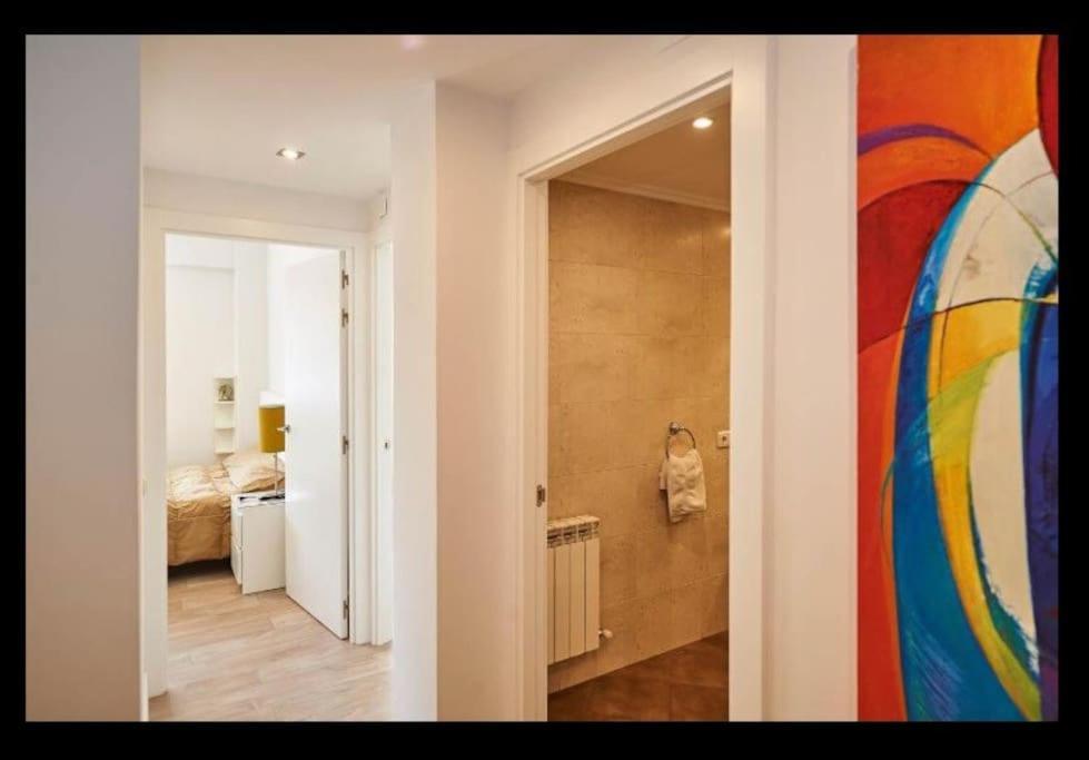 Acogedor Y Precioso Apartamento + Parking Privado San Sebastian Bagian luar foto